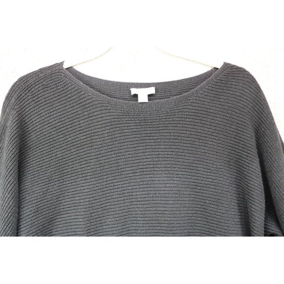 J. Jill 3/4 Sleeve Ribbed Sweater Tunic-Size Large - Picture 3 of 8